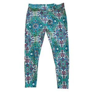 Coolibar Pants Women's Size Large Monterey Summer Leggings UPF 50+ UV Protection